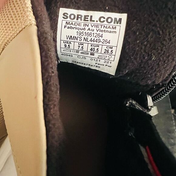 SOREL Explorer II Waterproof Bootie, Lightweight Taupe Sea Salt, Size 9.5, NWT - Picture 10 of 17